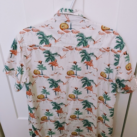 Flamingos theme shirt - Picture 3 of 3